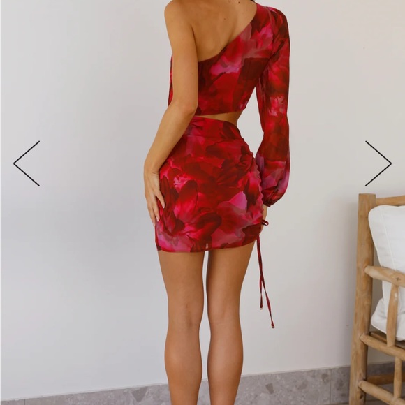 Hello Molly Calista Mini Dress Pink - Picture 2 of 6